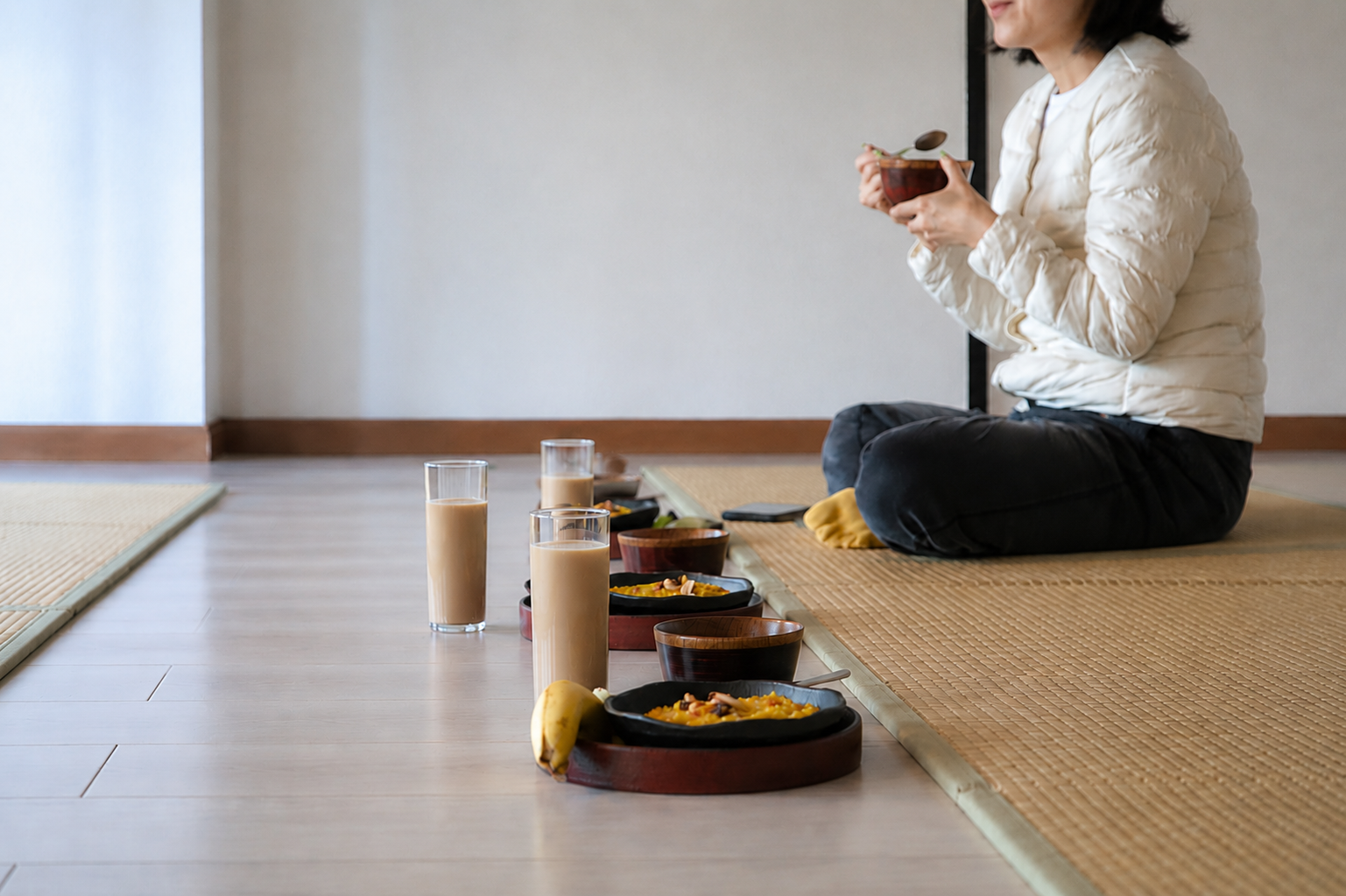 Japanese cuisine at the retreat